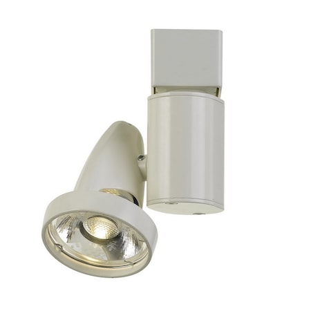 CAL LIGHTING Dimmable 10W Intergrated Led Track Fixture. 700 Lumen, 3300K HT-808-WH